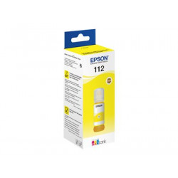 Epson EcoTank 112 - 70 ml - žlutá - originální - doplnění inkoustu - pro EcoTank L11160, L15150, L15160, L6460, L6490, L6550, L6570, L6580; EcoTank Pro L15180