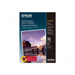 Epson - Matný - A4 (210 x 297 mm) - 167 g m2 - 50 listy papír - pro EcoTank ET-2850, 2851, 2856, 4850, L6460; SureColor SC-P700, P900; WorkForce Pro WF-C5790