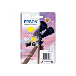 Epson 502XL - 6.4 ml - Vysoká kapacita - žlutá - originální - blistr - inkoustová cartridge - pro Expression Home XP-5100, 5105, 5150, 5155; WorkForce WF-2860, 2865, 2880, 2885