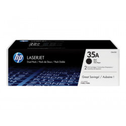 HP 35A - 2-balení - černá - originální - LaserJet - kazeta s barvivem (CB435AD) - pro LaserJet 1005, P1005, P1006, P1007, P1008, P1009