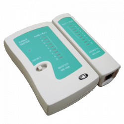 DATACOM Cable Tester LED RJ 45 RJ 11 RJ 12