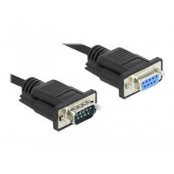 Serial Cable RS-232 D-Sub9 male to femal, Serial Cable RS-232 D-Sub9 male to femal