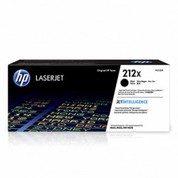 HP originální toner W2120X, black, 13000str., HP 212X, High Yield, HP Color LaserJet Enterprise M555dn, M555x, M554dn, O