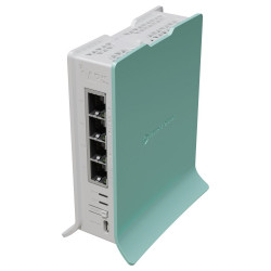 MikroTik hAP ax lite, 4x GLAN, 2.4 GHz, 802.11b g n ax Wi-Fi 6, ROS 7, L4, PSU, indoor