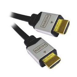 PremiumCord Kabel HDMI A - HDMI A M M 1m zlacené a kovové HQ konektory