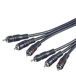 PremiumCord Kabel 3x CINCH-3x CINCH M M 10m HQ