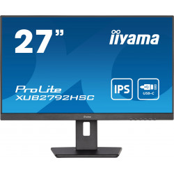 Iiyama ProLite XUB2792HSC-B5 LCD IPS/PLS 27" 1920 x 1080 4ms 250nitů 1000:1 75Hz  Repro Pivot USB-C  Černá 