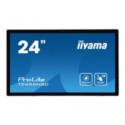 Iiyama ProLite T2455MSC-B1 LCD IPS/PLS 23,8" 1920 x 1080 5ms 400nitů 1000:1 60Hz Dotyk Repro   Webcam Černá 