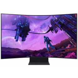 Samsung Odyssey ARK 55" prohnutý 3840x2160 VA 1ms 600 cd m2 HDMI USB LAN WiFi BT Pivot černý