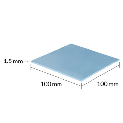 ARCTIC Thermal pad TP-3 100x100mm, 1,5mm (Premium)