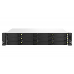 QNAP TS-1264U-RP-8G (4core 2,9GHz, 8GB RAM, 12x SATA, 2x 2,5GbE, 1x PCIe, 1x HDMI, 4x USB, 2x zdroj)