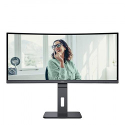 AOC CU34P3CV LCD VA/PVA/MVA 34" 3440 x 1440 4ms 300nitů 3000:1 100Hz  Repro  USB-C  Černá 