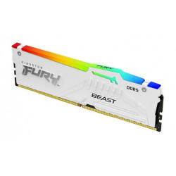 KINGSTON 32GB 6000MT s DDR5 CL36 DIMM FURY Beast White RGB EXPO