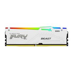 Kingston FURY Beast White DDR5 32GB 5600MT s DIMM CL36 RGB EXPO