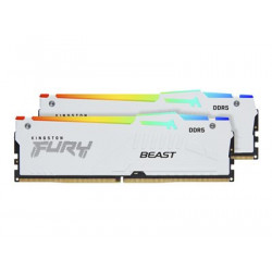 64GB 6000 DDR5 DIMM Kit2 FURY B WHT RGB