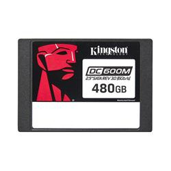Kingston SSD DC600M 480GB SATA III 2.5" 3D TLC (čtení zápis: 560 470MBs; 94 41k IOPS; 1DWPD), Mixed-use