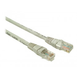 Patch kabel CAT6 UTP PVC 5m grey, Patch kabel CAT6 UTP PVC 5m šedý non-snag-proof C6-155GY-5MB