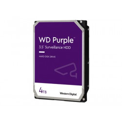 WD Purple WD43PURZ - Pevný disk - 4 TB - surveillance - interní - 3.5" - SATA 6Gb s - 5400 ot min. - vyrovnávací paměť: 256 MB