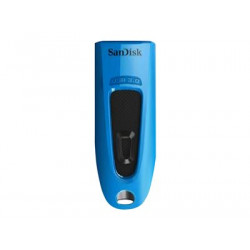 SanDisk Ultra - Jednotka USB flash - 64 GB - USB 3.0 - modrá