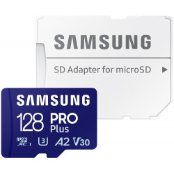 Samsung micro SDXC 128GB PRO Plus + SD adaptér