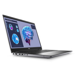 Dell Precision 7680 16" I9-13950HX 32 GB 1 TB NVIDIA RTX 3500 Ada 12 GB Windows 11 Pro Šedá