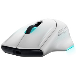 DELL myš Alienware Wireless Gaming Mouse AW620M bezdrátová stříbrná