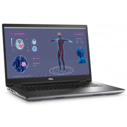 Dell Precision 7780 17" I9-13950HX 32 GB 1 TB NVIDIA RTX 3500 Ada 12 GB Windows 11 Pro Šedá