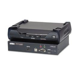 ATEN Zařízení pro ovládání 4K HDMI KVM, OverNet, rack, USB, audio, RS-232, SFP