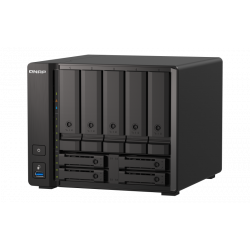 QNAP TS-h973AX-32G (Ryzen 2,2GHz, ZFS, 32GB RAM, 5x 3,5" + 4x 2,5" SATA 2x U.2, 2x 2,5GbE, 1x 10GbE)