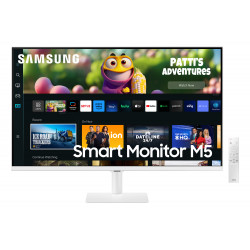 27" Samsung Smart Monitor M5, bílý