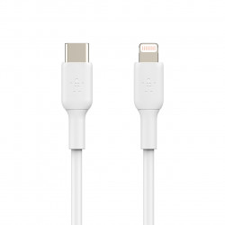 Belkin Lighting to USB-C kabel, 2m, bílý