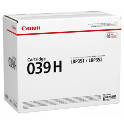 Canon originální toner CRG-039H Černý pro LBP351dn, LBP351x, LBP352dn