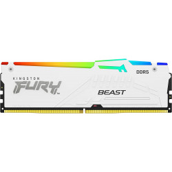 Kingston FURY Beast DDR5 128GB 5200MHz CL40 4x32GB RGB White