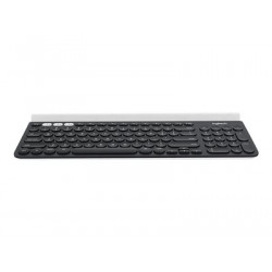 Logitech K780 Multi-Device - Klávesnice - Bluetooth, 2.4 GHz - britská - bílá