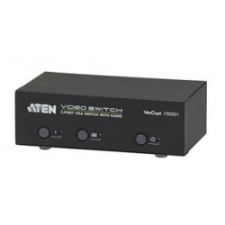 ATEN 2-port VGA Video Audio přepínač