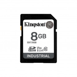 8GB SDHC Kingston Industrial C10 U3 V30 pSLC