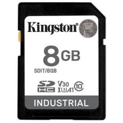 Kingston paměťová karta 8GB Industriální SDHC UHS-I C10