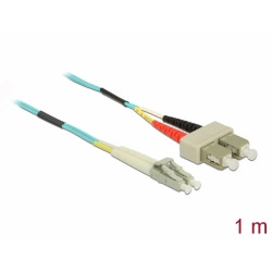 Delock Optický kabel LC  SC Multimód OM3 1 m