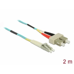Delock Optický kabel LC  SC Multimód OM3 2 m