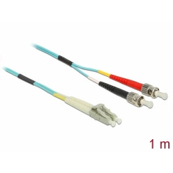 Delock Optický kabel LC  ST Multimód OM3 1 m