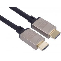 PremiumCord Ultra High Speed HDMI 2.1 kabel 8K@60Hz, 4K@120Hz délka 1,5m kovové pozlacené konektory