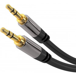 PremiumCord HQ stíněný kabel stereo Jack 3.5mm - Jack 3.5mm M M 5m