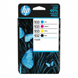 HP originální ink 6ZC71AE, HP 932 933, CMYK, multipack, HP Officejet 6600, 6700, 7110, 7510, 7610, 7612