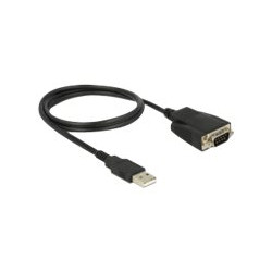 Delock - Sériový adaptér - USB typ A (M) do DB-9 (M) - 1.2 m