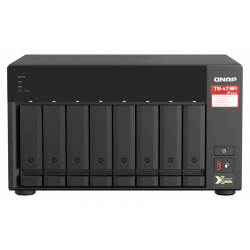 QNAP TS-873A-8G (Ryzen 2,2GHz 8GB RAM 8x SATA 2x M.2 NVMe slot 2x 2,5GbE 2x PCIe 4x USB)