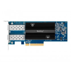 Synology E10G21-F2 - Síťový adaptér - PCIe 3.0 x8 nízký profil - 10 Gigabit SFP+ x 2 - pro Disk Station DS1621, DS1821; FlashStation FS3600; RackStation RS1221, RS3621, RS4021