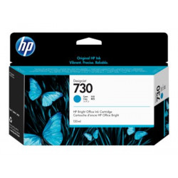 HP 730 130-ml Cyan Ink Crtg