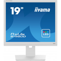 iiyama ProLite B1980D-W5 19" TN 1280x1024 60Hz 5ms White 3R