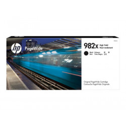 HP 982X - 194 ml - Vysoká výtěžnost - černá - originální - PageWide - inkoustová cartridge - pro PageWide Enterprise Color 765, MFP 780; PageWide Enterprise Color Flow MFP 785