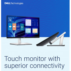 24" LCD Dell P2424HT Touch 5ms 16:9 mat USB-C repr